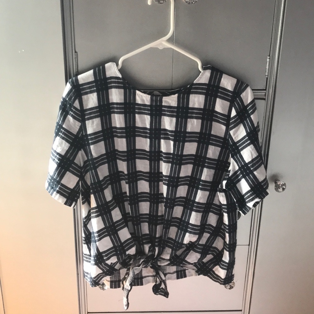 Madewell Tie Shirt